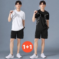 룸앤코지 남성 여름 쿨냉 반팔 반바지 상하의 트레이닝 세트 앤코지 남성 여름 쿨냉 반팔 반바지 상하의 트레이닝 세트