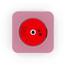 신상 HIFI 아날로그 감성 벽걸이 CD 플레이어 - 사각 CDP - 무인양품st, C 스탠드 + 리모콘