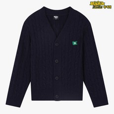 인디고키즈 중계점 *23FW상품 소량재입고 50%할인* 케이블 가디건 (네이비) 베이직한 핏과 디자인 레이어드하기 좋은 코디템 니트 가디건 8~13세