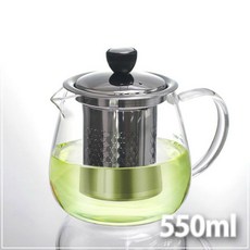 아띠뜰팡&루미낙 내열유리 차망 티포트 550ml 일체형손잡이