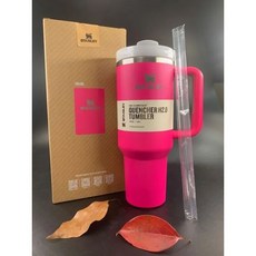 Stanley 스탠리 텀블러 1.18L 보냉병 머그컵, 1.18L 40oz, 핫핑크