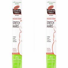 Palmer's Cocoa Butter Massage Cream 파머스 코코아 버터 마사지 크림 임산부 튼살 로션 4.4oz(125g) 2팩, 1개