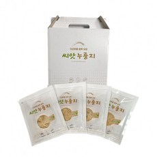 견과류를 듬뿍 담은 씨앗누룽지 3P 간식 안주 선물세트, 단품, 단품