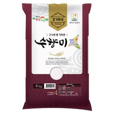 수향미 골든퀸 3호 백미, 4kg, 1개