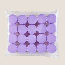 공병랩 화장품 공병 소분 용기 안전인증, 15g, 20개, 퍼플