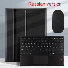레노버 탭 P11 프로 TB J706F J716F J606F 키보드 케이스 플러스 11 11.5 인치 태블릿 스마트 스킨, [02] Tab P11 TBJ606, [07] black mouse Russian