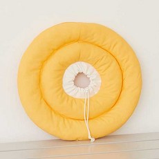 두유레디 강아지 넥카라 방수 순면 오리지날, 봄개나리(순면), 1개