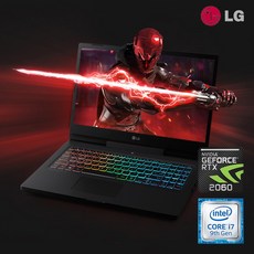 [A급리퍼] LG 울트라기어 코어i7(9세대) 램32GB SSD 512G 지포스 RTX2060 윈도10Pro