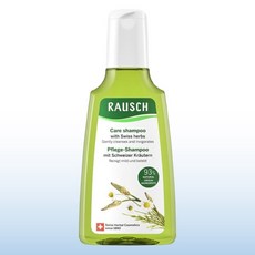 라우쉬 스위스 허벌 케어 수분 진정 샴푸, 200ml, 4개