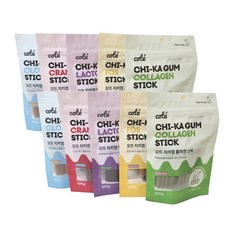꼬뜨 기능성 치석 제거 치카껌 혼합, 관절+장건강+눈건강+피부모질+면역력, 2set