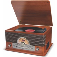 (관부가세별도) ION Audio Superior LP 3-Speed USB Turntable with 7 Playback Options Including Cassette CD USB and Blu-B01DVQF2YI, one color / one size