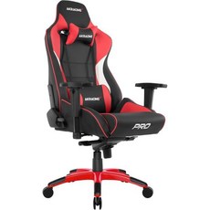 AKRACING AK RD 마스터스 시리즈 프로 럭셔리 XL 게이밍 의자 RED레트로AK조던PRO조던RD에어, Red, Faux Leather