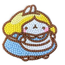 소영상점 보석십자수 몰랑이 아크릴 키링 만들기 학습교구, 앨리스 몰랑