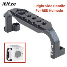 Komodo Red 6K 디지털 시네마 카메라용 Nitze 사이드 그립 스트레이트 핸들 T R01R 우측 그립