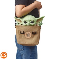 스타워즈 가방속 귀여운 아가 만달로리안 28cm Star Wars Baby Yoda