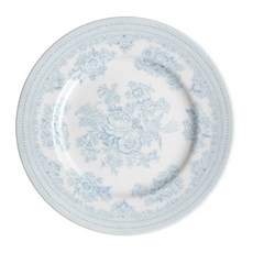 [버얼리] 블루 아시아틱 피전트 브렉퍼스트 컵&소서 17.5cm 플레이트 기프트 세트, 1개