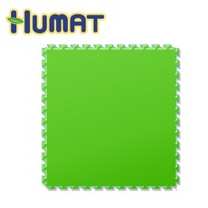 [휴매트]100cm*100cm 대형퍼즐매트/ 퍼즐매트 / 스포츠헬스매트 / 태권도매트 / 체육관매트, 1개, 옐로그린
