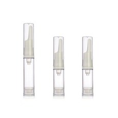 파운데이션 용기 여행 펌핑 화장품용기, 투명 용량5ml 2개+10ml 1개