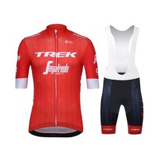 2023 TREK 남자 짧은 소매 사이클링 저지 세트 MTB 자전거 착용 통기성 자전거 의류 여름 야외 자전거