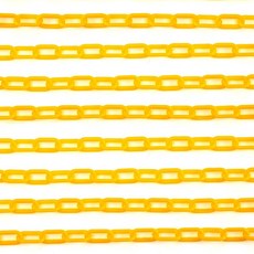 25M 가드라인 플라스틱 체인(두께:6mm) 통제 안전줄, 1개