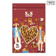 햇 아몬드 1kg 구운아몬드 볶음 볶은, 1개
