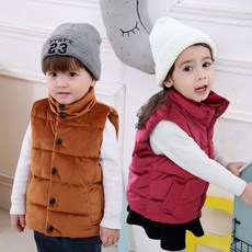 키즈노스페이스패딩조끼