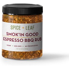스파이스 + Leaf-하여 프리미엄 에스프레소 BBQ 문질러은 비 GMO 채식 야채와 고기 닭고기 생선 무방 부제 양념 혼합은 3.8