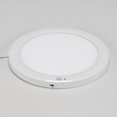 [비츠온] 10인치 LED 더스타일 원형 센서등 20W 주광색 주백색, 주백색(아이보리빛), 1개