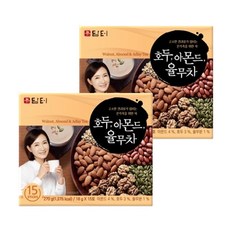 담터 호두 아몬드 율무차 15T, 18g, 15개입, 2개
