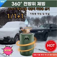 1/1+1 차량용 마이크로파 분자 제빙기 차량 성에제거제 분자제빙기 겨울 차량용 성에제거기, 치자화*1+1