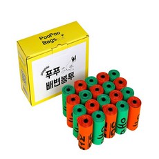 올펫 푸푸백 배변봉투_300매 (15BAG * 20ROLL), 없음 - 강아지배변봉투올인원