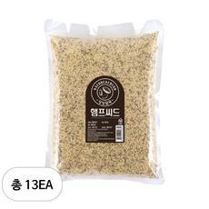 월드그린 싱싱 햄프씨드, 800g, 13개