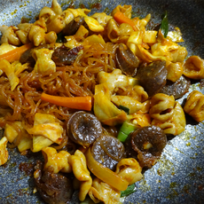 야채곱창볶음
