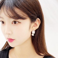 컬러진주귀걸이