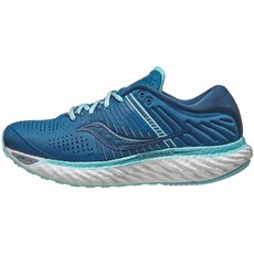 Saucony Women 's Triumph 17 Blue / Aqua Track and Field Shoe 7.5 UK