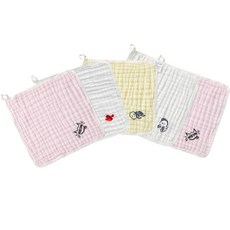 Bitorquatos A아기 침수건 아기 거즈 수건 세수 신생아 용품 초생 순면 유아 전면 네모난 수건