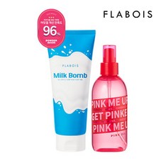 프라브아 밀크밤 헤어팩 200ml + 핑크헤어오일200ml, 단품없음