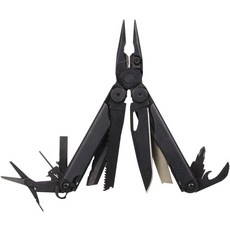 LEATHERMAN 레더맨 멀티툴 WAVE Plus 멀티플라이어 블랙 캠핑 등산 맥가이버, 1개