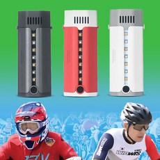 헬멧 살균기 소독기 휴대용 LED 자외선 살균 탈취기 땀 냄새 모자 생활 속 세균 제거 / 홈리아 UV-C, 레드 화이트 (Red+White)