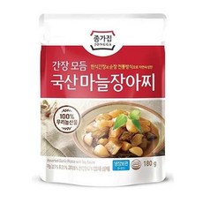 종가집 옛맛 간장모듬마늘 장아찌 180g*6개, 상세페이지 참조