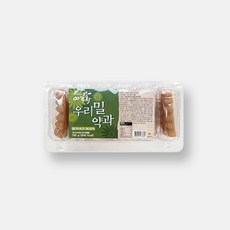 담양한과 아루화 우리밀 사각 약과 30g 6개입 수제 파지 장인 미니 꼬마 어린이집 유치원 답례품 단체 고희 칠순 팔순 환갑 결혼 생일 선물 다과, 1세트