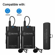 BOYA by-WM4 PRO-K6 2.4G Wireless Microphone System (2 Transmit/162145, 상세내용참조
