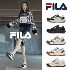 FILA SS 유로트레커 트레킹화 운동화 겸용 슈즈 여성용 - 1rm02356e-100