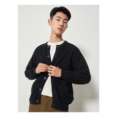 남자라운드넥가디건