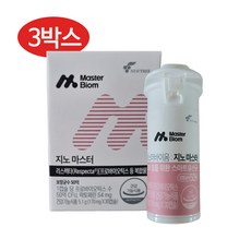 식약처인증 여성 지노마스터 질유산균 170mg x 30캡슐 x 3개 하루1캡슐 50억 CFU 리스펙타 프로바이오틱스 여성질건강유산균