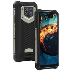 [케이로] 170114 OUKITEL 듀얼 5G 견고한 스마트폰 652 인치 HD + 8GB 128GB 옥타 코어 안드로이드 11 48MP 트리플 카메라 휴대폰 NFC WP15 1, Global Version, Black, 01 Black