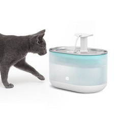 헤이홈 깨끗하게 5중필터 펫 정수기 강아지 고양이 음수대 반려동물 급수기, GKN-PW301BL, 1개