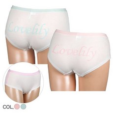 OPT 6010 러블리하우스 베이직 면스판 미디 여성 팬티
