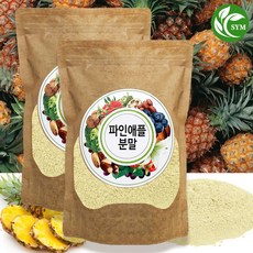 신영몰 파인애플 분말 가루 200g 필리핀산 파인애플 사용, 2개