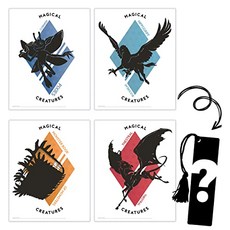 Harry Potter – Magical Creatures – Cornish Pixies Hippogriff Mon (Magical Creatures with Bookmark), 본상품